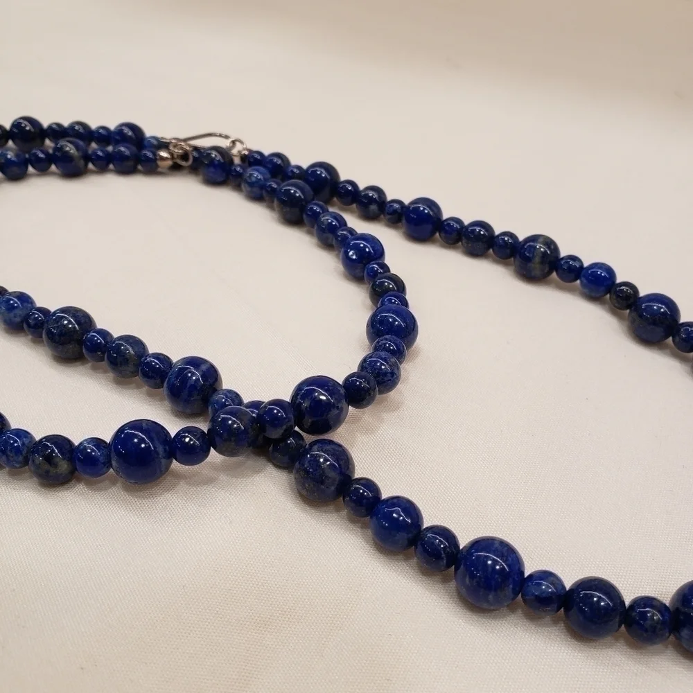 𝅺jay King 36" Blue Lapis Necklace - Picture 9 of 11